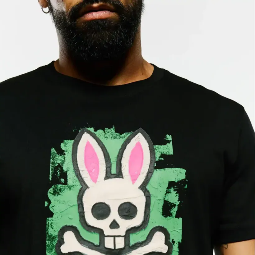 Psycho Bunny | Men's Marcus Graphic Tee — view 2