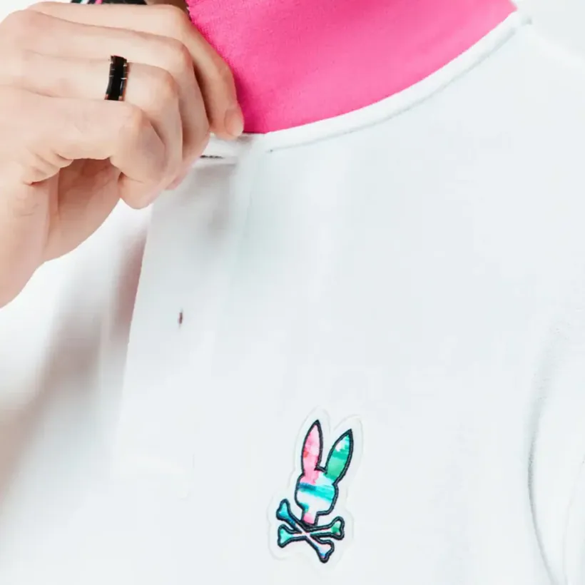 Psycho Bunny | Men's Nate Pique Polo Shirt — view 2