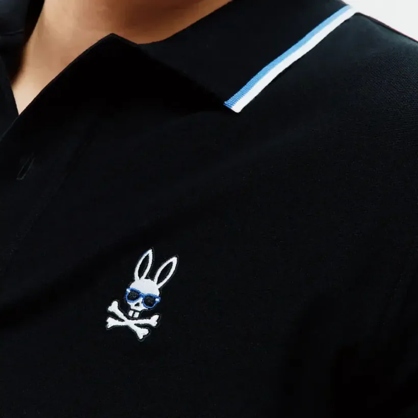 Psycho Bunny | Men's Sunny Pique Polo Shirt — view 3