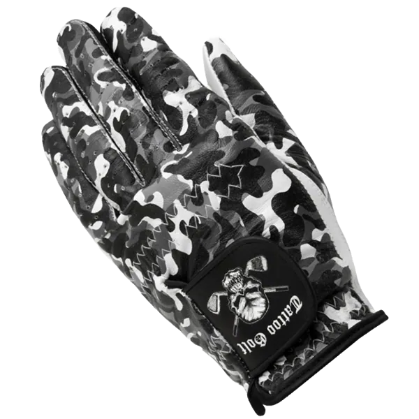 TATTOO GLOVE - CABRETTA LEATHER CAMO PRINT