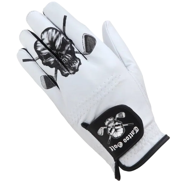 TATTOO GLOVE - CABRETTA LEATHER - WHITE