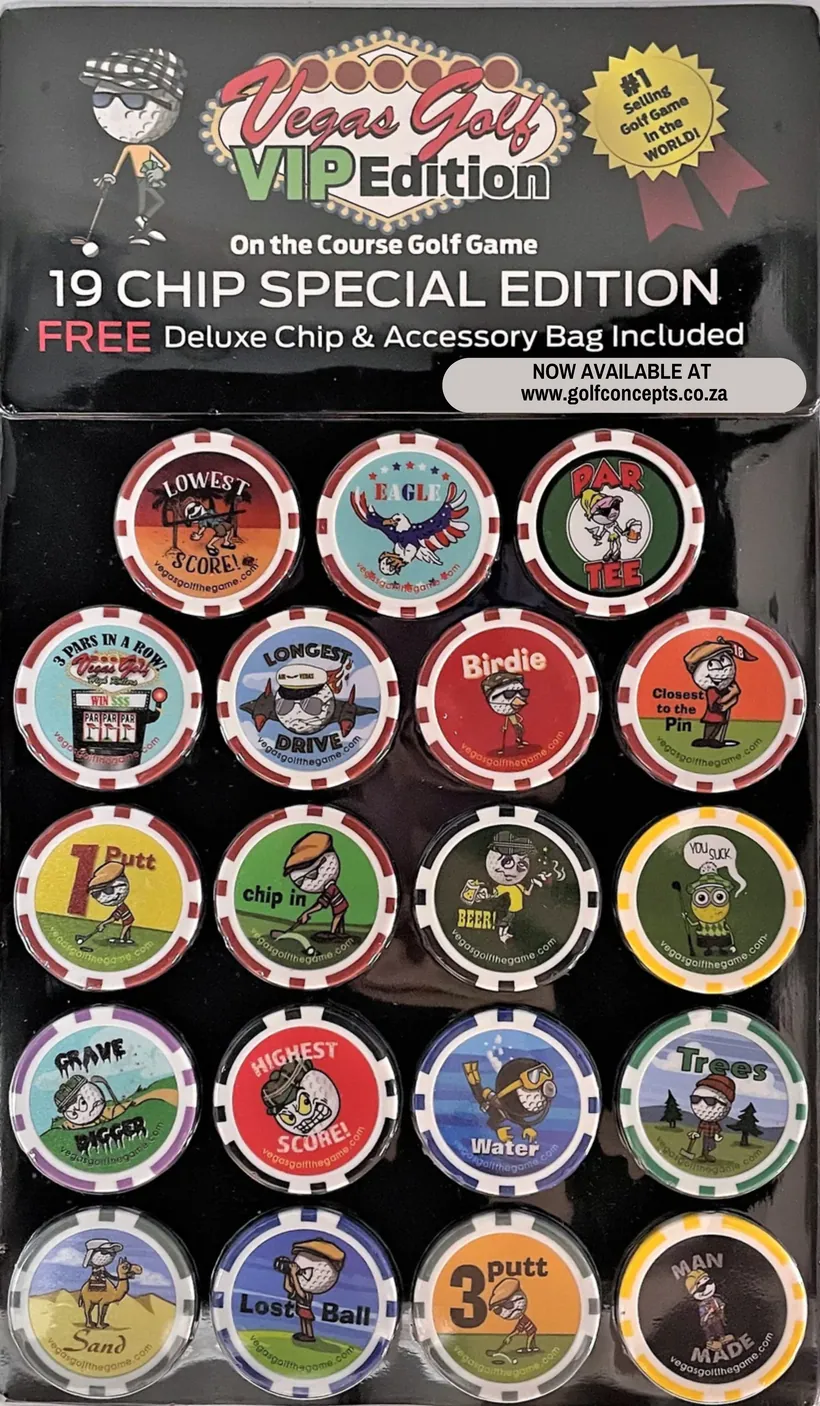 Vegas Golf Game - 19 Piece Set — view 2
