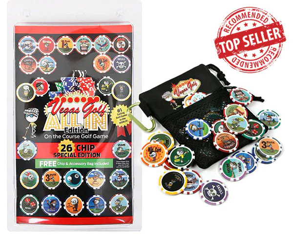 Vegas Golf Game - 26 Piece Set