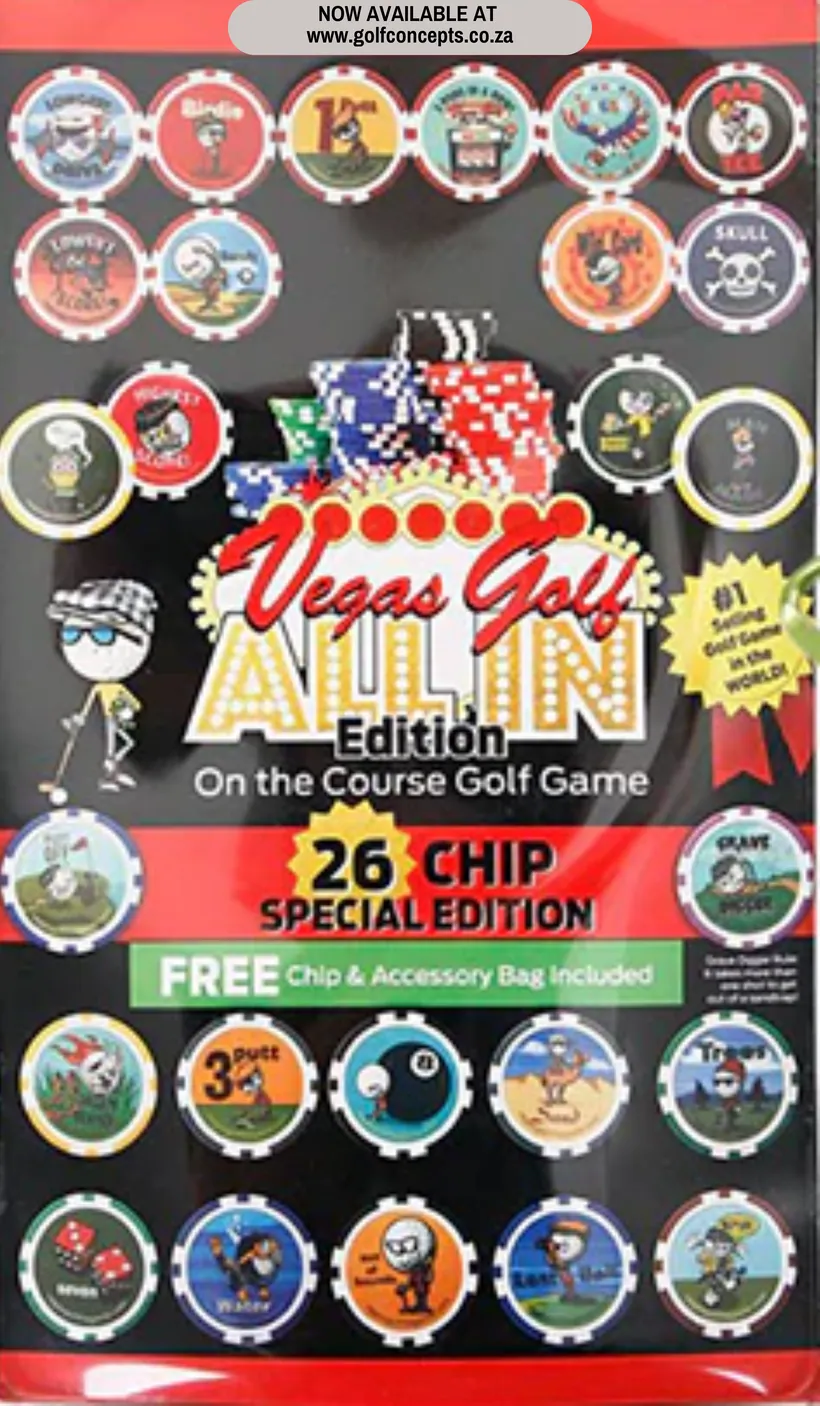 Vegas Golf Game - 26 Piece Set — view 2